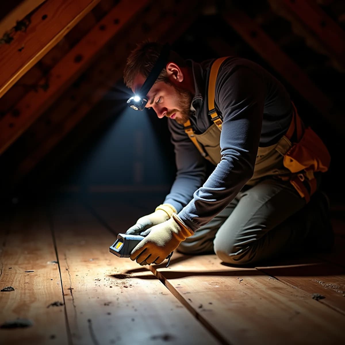 A stain, smell, or attic moisture you can't explain: Roof Inspection warning sign on a New Jersey home